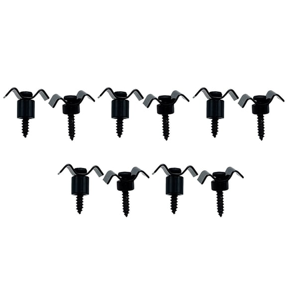 10pack Electric Guitar String Tree Guide Retainers Guitar String Guides for Electric Guitar Providing Enhancin Stability