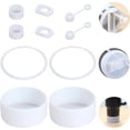 thumbnail image 1 of 10pack Spill Proof Stopper Set Compatible with Stanley Quencher H2.0 FlowState 40oz Cup Accessories, Include 2 Silicone Cup Boot, 2 Lid Seal, 2 Leak Stopper, 2 Spill Stopper and 2 Straw Cover, 1 of 7