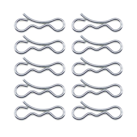 10pack Tie Clip Cotter Pin for Cub Cadet 714-04040 RZT-S46 RZT-S50 LTX1046 XT1 XT2