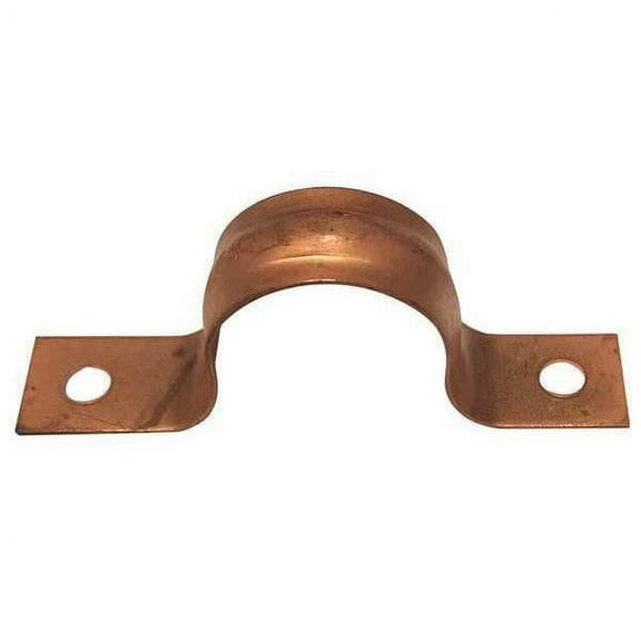 10pack ZoroSelect CC-75PS Pipe Strap, Copper, 3/4" Pipe Size, PK100