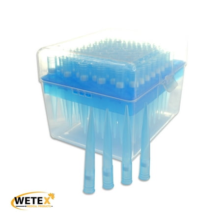 10packs 1000uL / 1mL Low Retention Filter Pipette Tips, Racked, Sterile, 30045