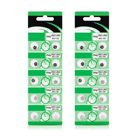 10pc/20pc AG0 LR521 Batteries LR521 Alkaline For Watches, Calculators, Remote Controls Efficient Power Supply