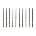 thumbnail image 1 of 10pc #53 High Speed Steel Drill Bits 1/16 Inch Shank, 1 of 2