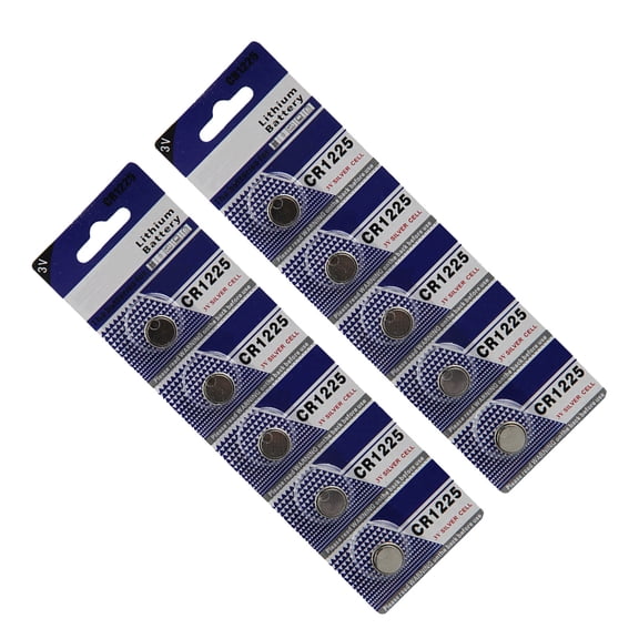 10pc/5pc CR1225 Battery Pack CR1225 3V Lithium Battery for Watches Remotes Control and Multiple Usage Cells Battery