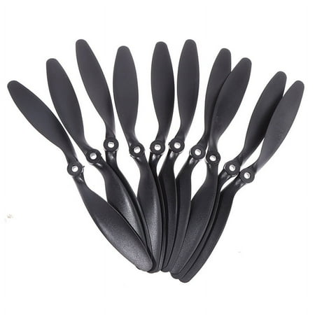 10pc 8060 Propellers Glass Fiber Nylon Props for RC Airplane Quadcopter 8x6B WA