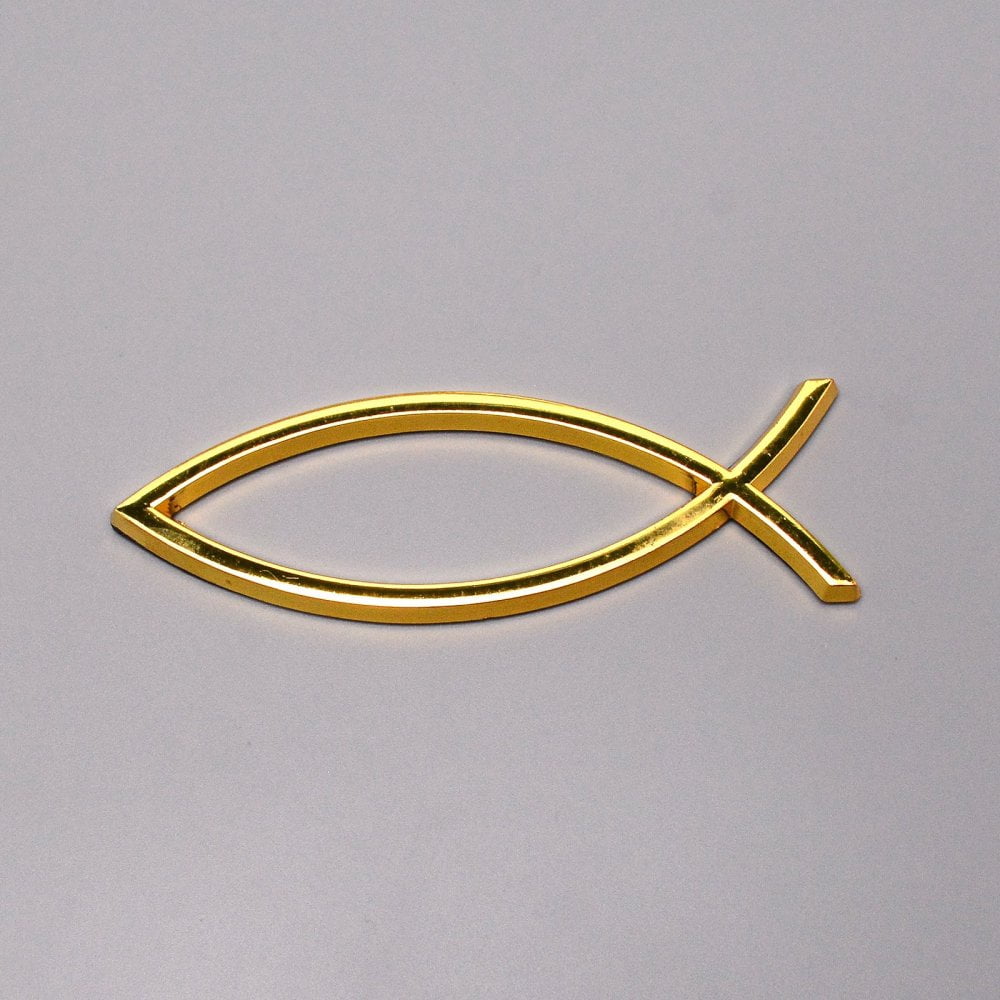 10pc ABS Plastic Fish Decal Sticker 3D Car Sticker Decoration ...