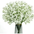 thumbnail image 1 of 10pc Babys Breath Artificial Flowers Gypsophila Real Touch Flowers Fake Bouquet Home Wedding Garden DIY Decor(Blue), 1 of 5