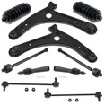 thumbnail image 1 of 10pc Control Arms Tie Rods Sway Bar Links Boots for Jeep Compass 2016-2017, 1 of 6