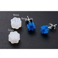 thumbnail image 1 of 10pc DIY Snowflake Cabochon Silicone Mold Resin Casting Molds for UV Resin & Epoxy Resin Jewelry Making Christmas Theme White 8x5mm, 1 of 1