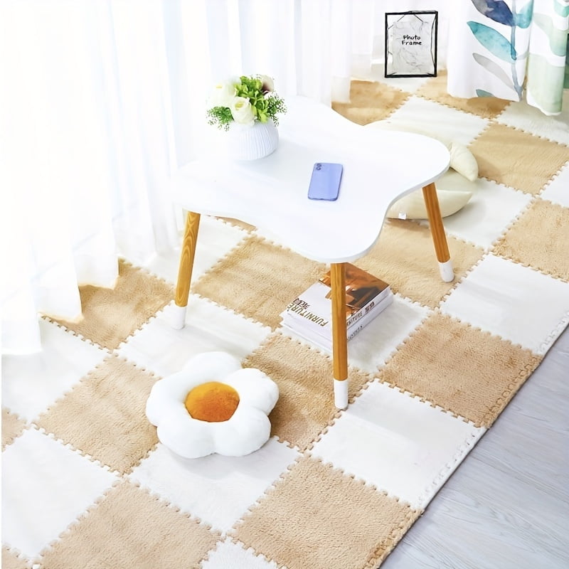 10pc EasyClean Puzzle Floor Mats NonSlip Safety & Comfort for