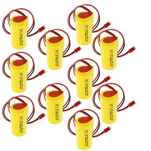 10pc Emergency Lighting Battery Fits Lithonia ELB0320 ELB1P201NB