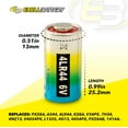 thumbnail image 1 of 10pc Exell 6V Alkaline Battery, A28PX, 165 Milliamp Hours, 1414A 4034PX L1325, 1 of 4