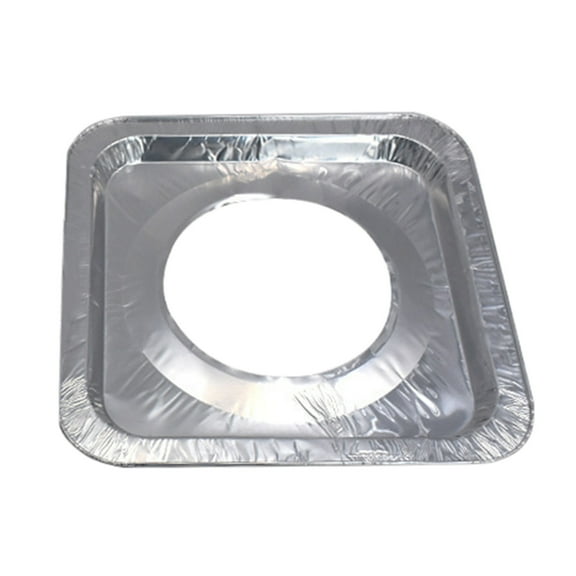 10pc High Temperature And Fireproof Cooker Oil Proof Pad Round Cooktop Tinfoil Cooker Cleaning Dish