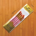 thumbnail image 1 of 10pc Paint Brushe Set Nylon Painting Brush Short Rod Oil Acrylic Brush Watercolor Pen High Quality Professional Art Supplies, 1 of 12