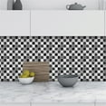 thumbnail image 1 of 10pc Peel And Stick Ceramic Tile Paste 3D Lattice Ceramic Tile Paste DIY Waterproof Self Adhesive Wall Sticker, 1 of 8