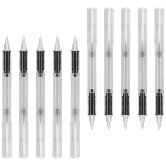 10pc Refillable Art Marker Pen Empty Tube For Students Professional Leakproof Visible Design Monitoring Systems