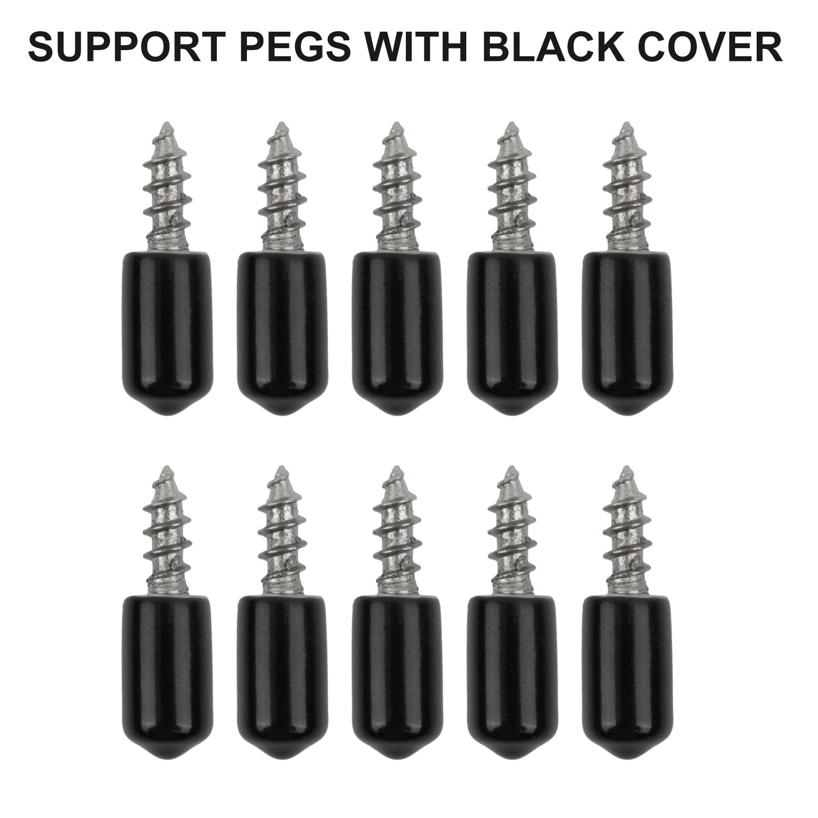 10pc Selftapping Screws Bracket Laminate Support Glass Studs