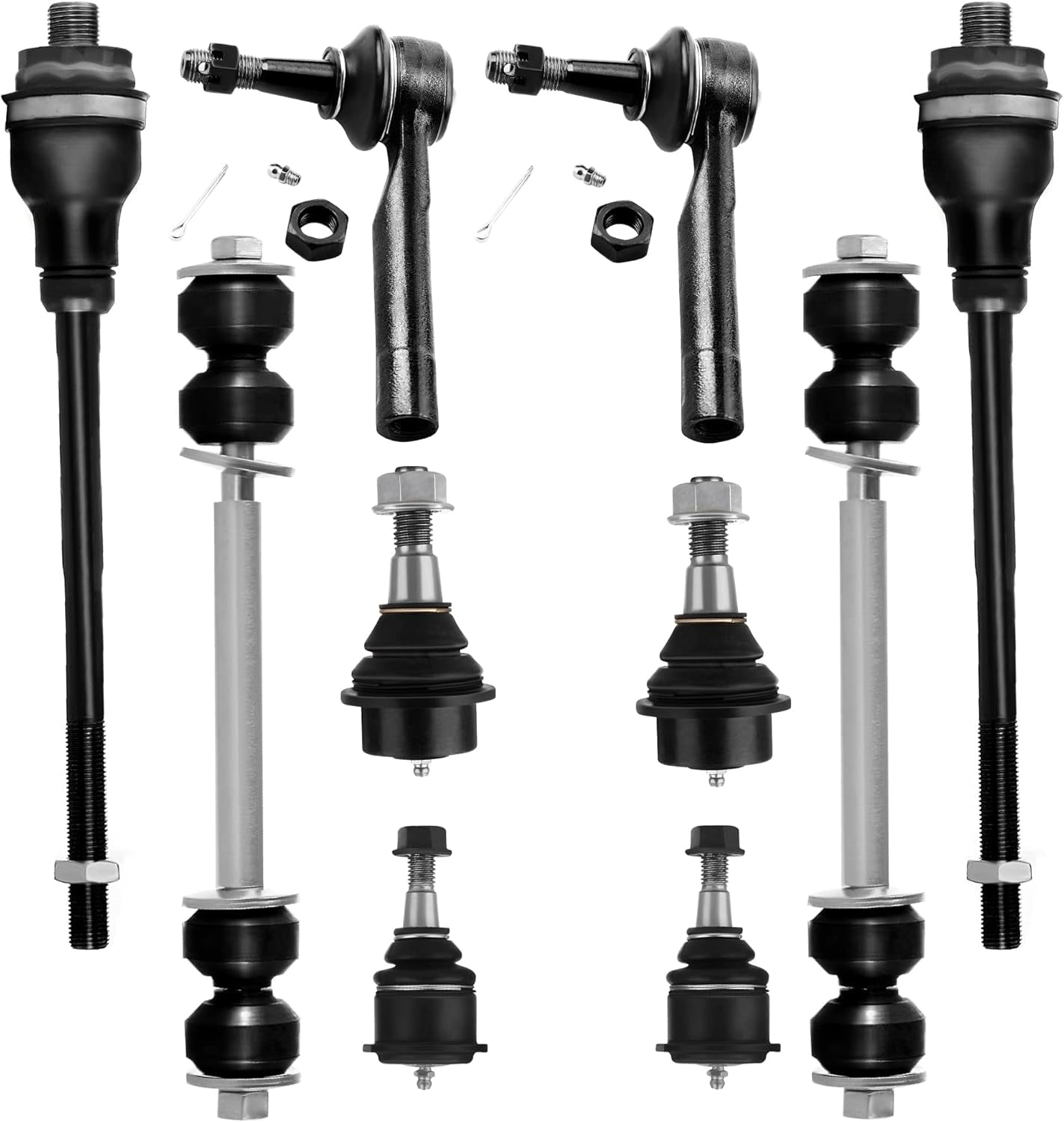 Front Control Arm & Suspension Kit for 07-12 Nissan Versa - 8pcs
