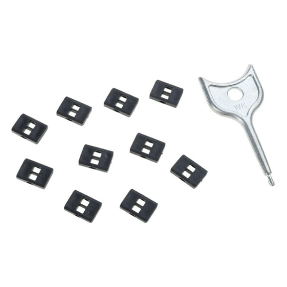 10pc USB Port Blockers With Key Lock Secure Data and Protect Against Moisture With Removable USB A Lock for PC Laptop