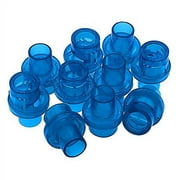 10pc Universal Plastic CPR Pocket Resuscitator Mask Replacement Valves, CPR Rescue Mask Training Valves Blue
