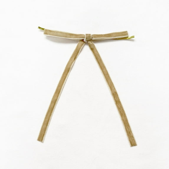 10pc Velvet Christmas Tree Bow Decoration Gift Bow Door Garland Decor Classic Ribbon Bows Home Christmas Tree Decoration