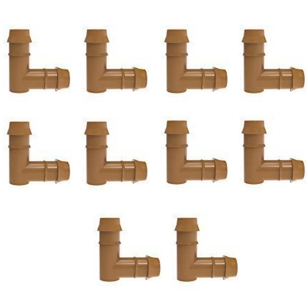 10pcs 1/2” Coupling Drip Irrigation Fittings Barbed Drip Line Coupler