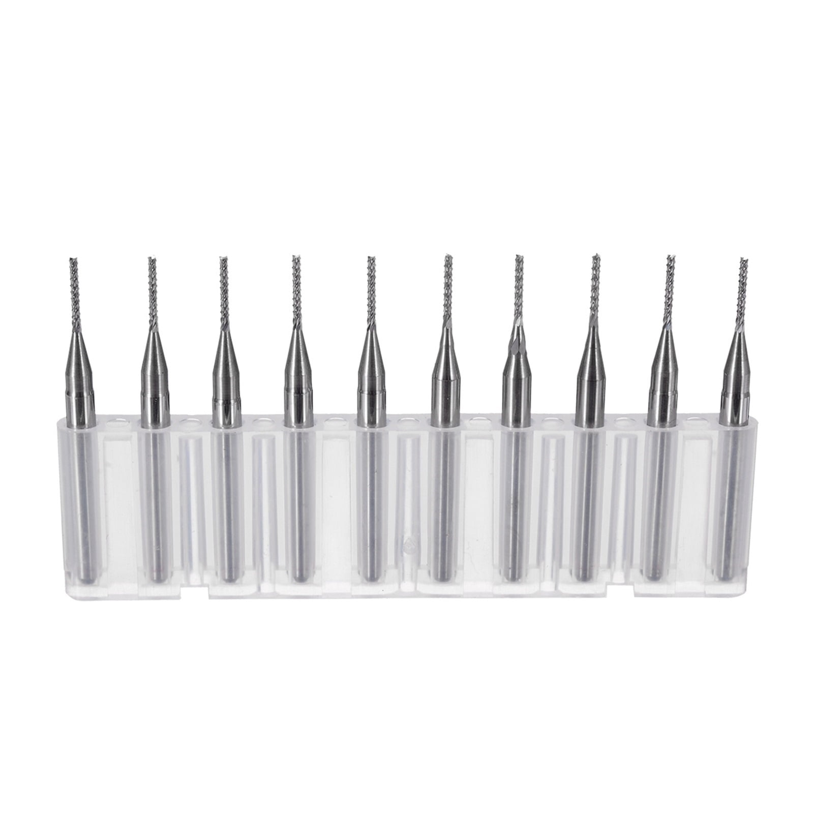 10pcs 1*3.1*8mm End Mill Straight Shank Cutter CNC PCB Router Bit ...