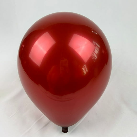 10pcs 10/12inch Double Layer Latex Balloons Ruby Balloon Birthday Wedding Party Decoration Girl Party Holiday Christmas Decor (gold red,10inch,50pcs)