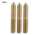 thumbnail image 1 of 10pcs 10x60mm Double Ended Dowel Screws for Woodworking Wooden Furniture Connector Set Bienvenido, 1 of 8
