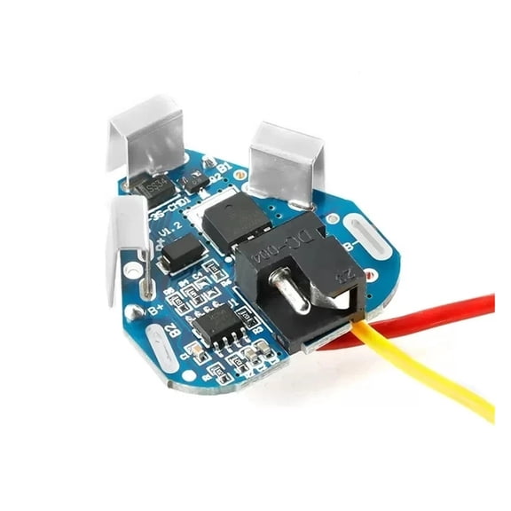10pcs 12.6V 6A BMS Li- Lithium Battery Protect Board 18650 Power Bank Balancer Battery Equalizer Board For Electric Drill ,Multi -Function Protection