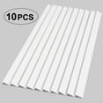thumbnail image 1 of 10pcs 12 Inch Peel And Stick Aluminum Tile Trim Metal L-shaped Protective Wall Corner Strip  Decorative Kitchen Backsplash Trim, 1 of 10
