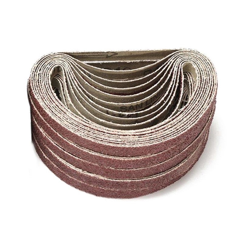 CAIDAI&YL Schleifbänder 1220 X 75 Mm – Korn P60-P800, Baumwollgewebe, Stoßfest – Für Holz, Metall, Kunststoff & Stein