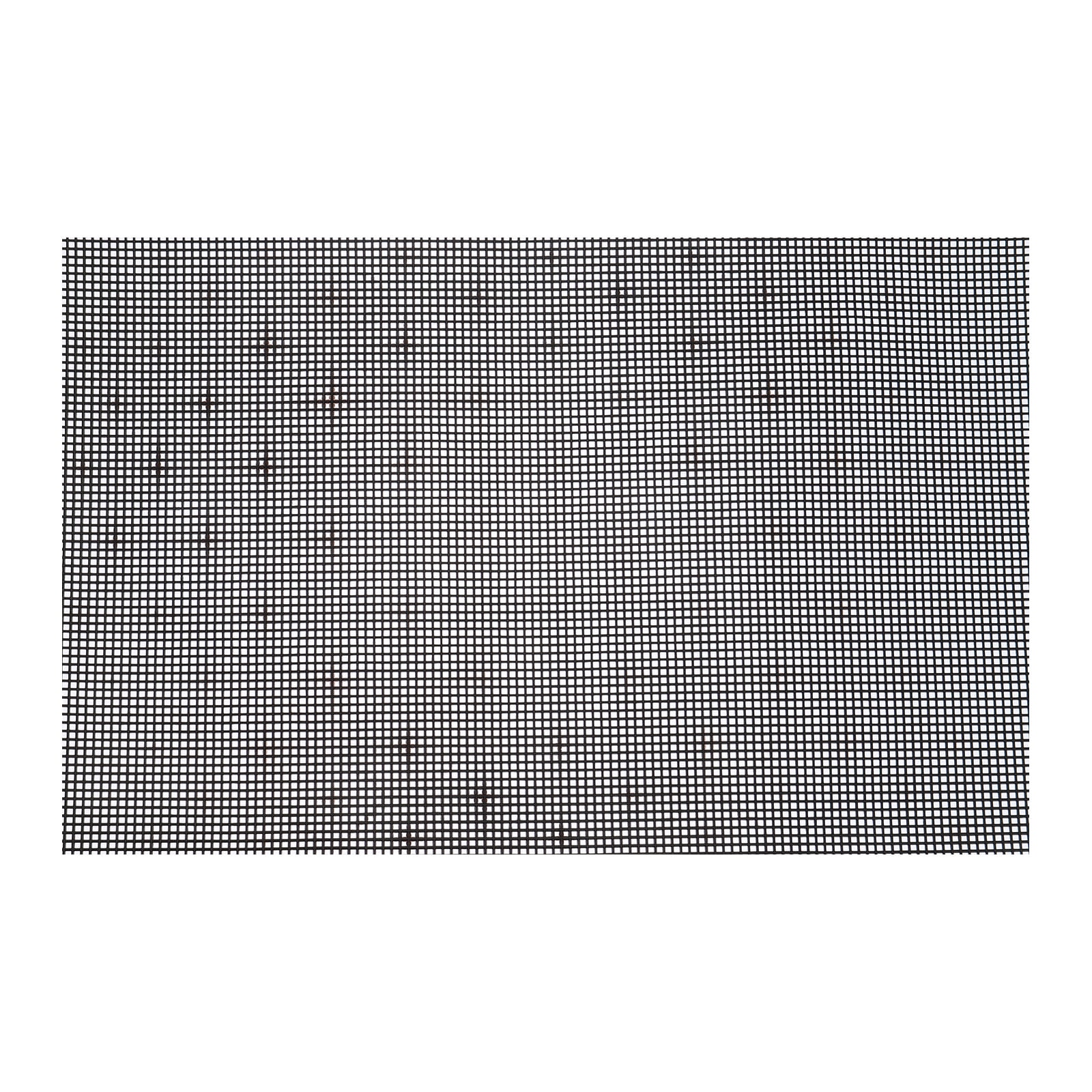 10pcs 13"x20" Plastic Mesh Canvas Sheet 8 Count Needlepoint Blank Canvas Square for Embroidery, Black