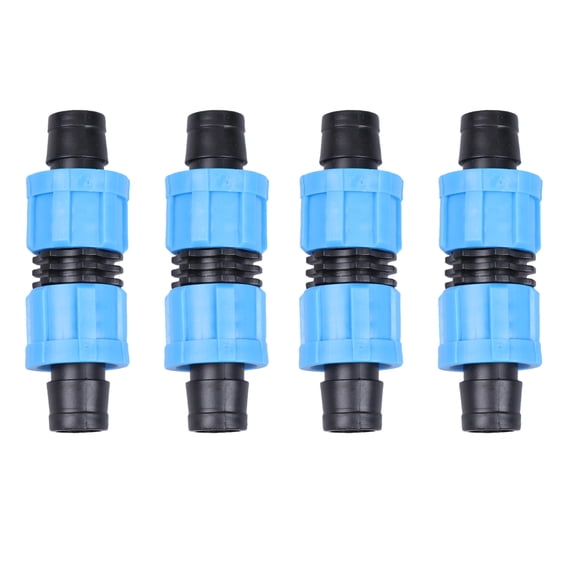 10pcs 16mm Gardening Drip Irrigation System Connection Fittings Hose Connector Garden Accessory for (Straight Pattern, Suitable for 16mm Drip Irrigation Zone)