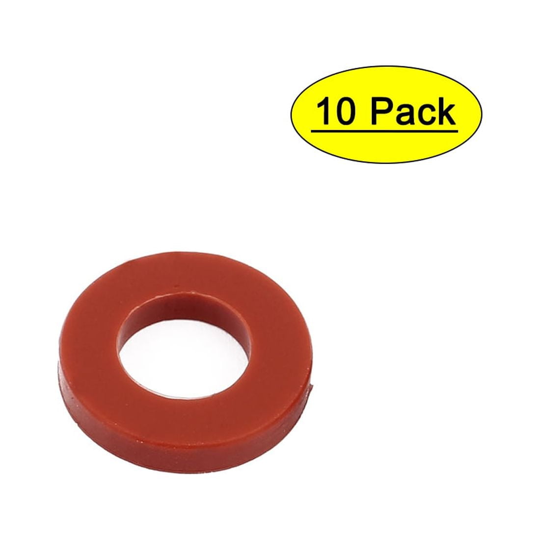 Uxcell 5.5 Silicone Rubber Gasket Flange O-Ring for Vacuum Clamp White