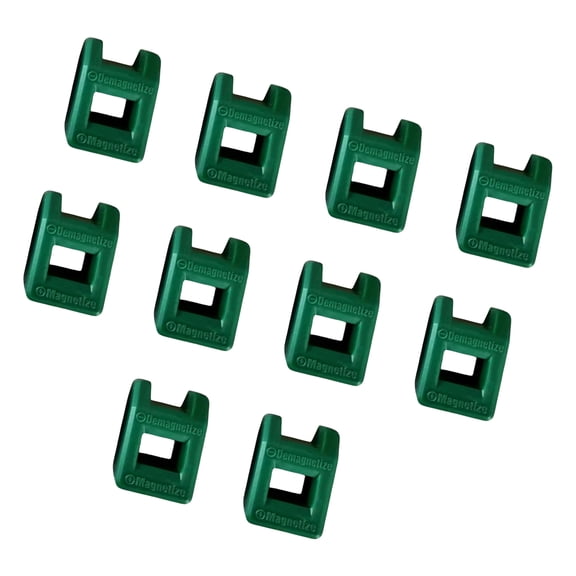 10pcs 2 In 1 Screwdriver Magnetizer Demagnetizer Tool for Furniture Assembly and Electronics Maintenance Tasks