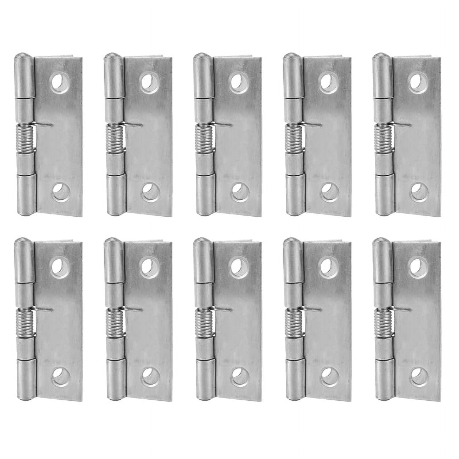10pcs 2 Inch Long Stainless Steel Self-Closing Corner Spring Draw Door ...