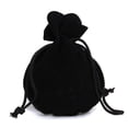 thumbnail image 1 of 10pcs 2 Sizes Calabash Packing Drawstring Velvet Pouch Sachet Gift Bag For Jewelry Wedding Things Party Bead Container Storage Black Approx 7x9cm, 1 of 6