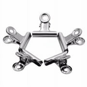 10pcs 20mm Metal Money Clip Letter Binder Grip Clips Bulldog Gi Clamp Tool I0D8