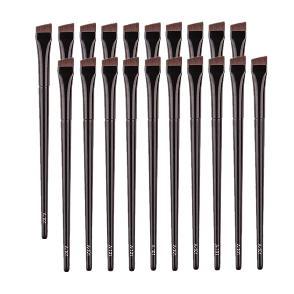 10pcs 20pcs 50pcs Contour Eyebrow Brush Eyeliner Makeup Brushes Angled