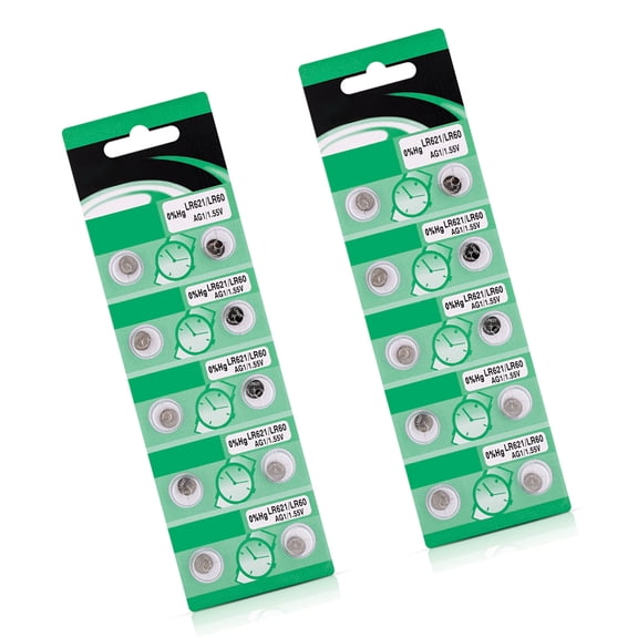 10pcs/20pcs High Capacity AG1 LR621 Batteries LR621 AG1 1.5V Button Coin Cell For Watches Calculators Small Electronics
