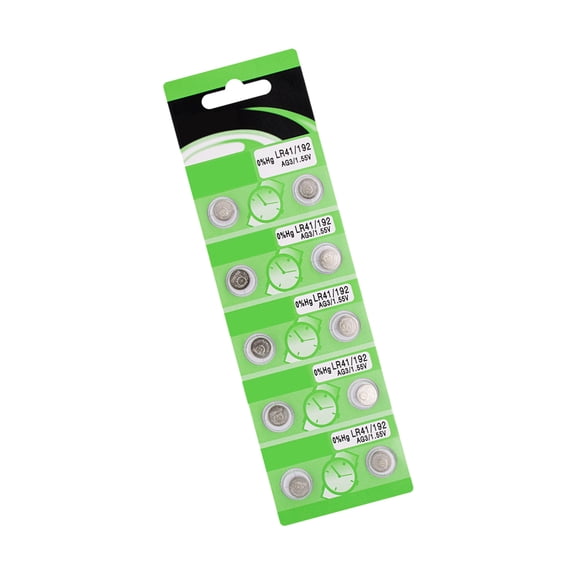 10pcs/20pcs Highly Power AG3 LR41 Alkaline Batteries Stable Voltages Output AG3 Alkaline Button Cell For Everyday Device