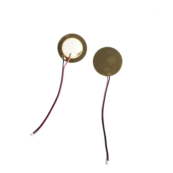10pcs 27mm Piezo Disc Piezo Discs with Piezo Buzzer Copper Piezo Disc Transducer Piezo Pickup Transducer Prewired for Guitar Accessory