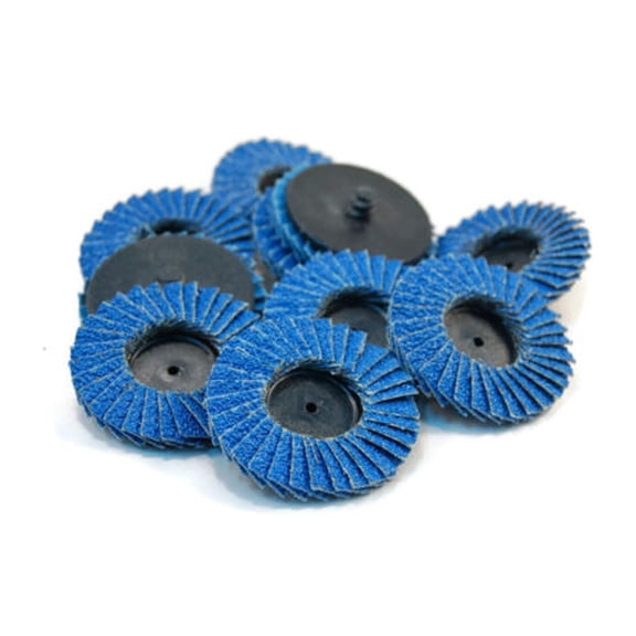 10pcs 2inch 40 Grit Flap Disc Sanding Grinding Wheel Home Tool Type Soft Hard Wood