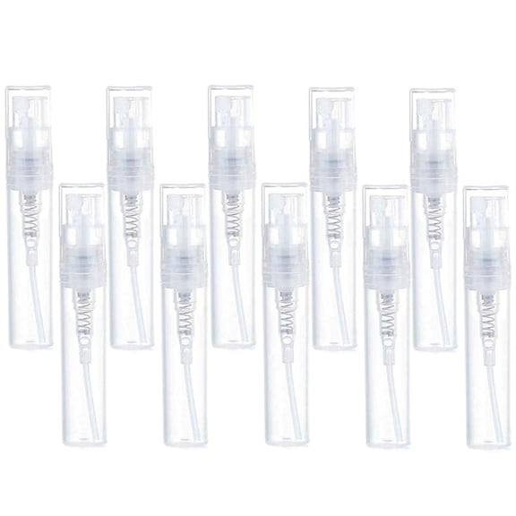 10pcs 2ml Refillable Mini Spray Atomizer Empty Bottles Portable Perfume Liquid Travel Sample Bottle Sprayer