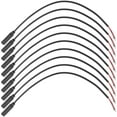10pcs 3.5mm Female Plug to Bare Wire Open End Mono 3.5mm Plug Jack