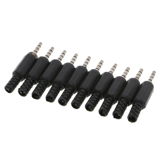 Plug Audio 3.5Mm Connector Stereo Headphone Replacement Repair Jack 3. 5Mm Male Solder Spring Adaptor Tool Type