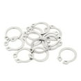 thumbnail image 1 of 10pcs 304 Stainless Steel External Circlip Retaining Shaft Snap Rings 13mm, 1 of 1