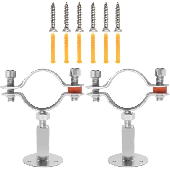 10pcs 304 Stainless Steel Wire Rope Clips 1/16 Inch M2 Cable Bolts Rigging Hardware U Shape Clamp