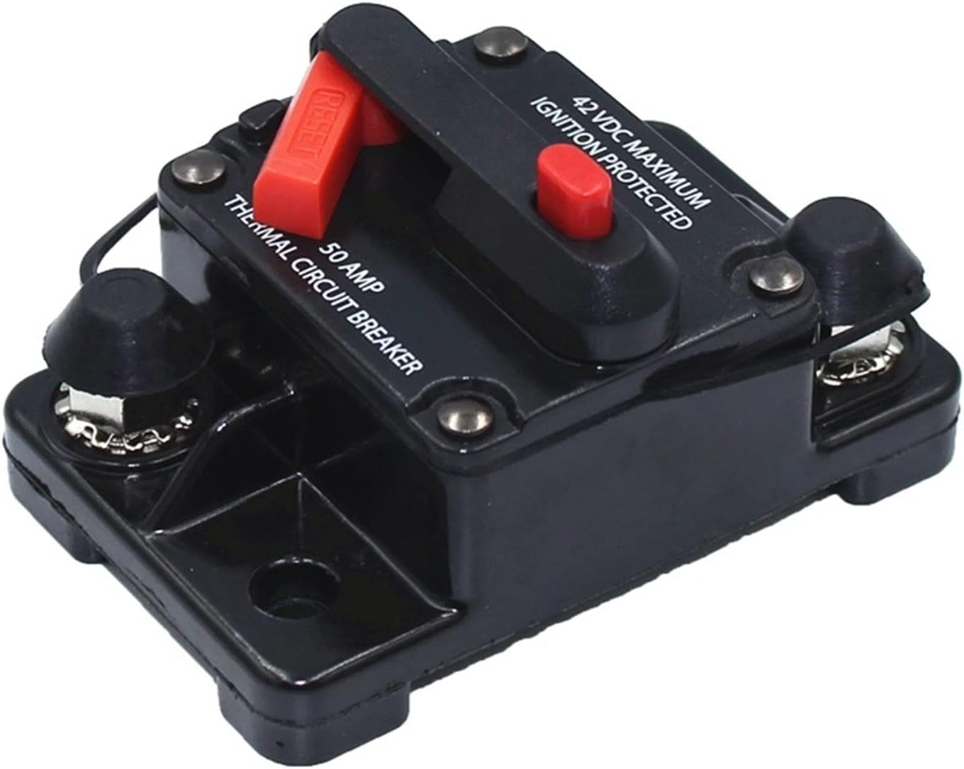 DC 12V 100A In-Line Circuit Breaker Fuse Car Stere... – Grandado